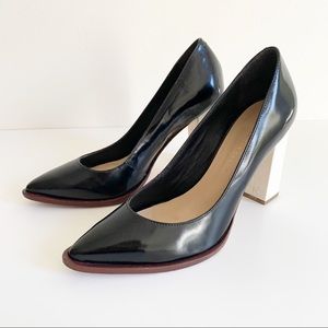 Loeffler Randall Block Pointed Toe Heels